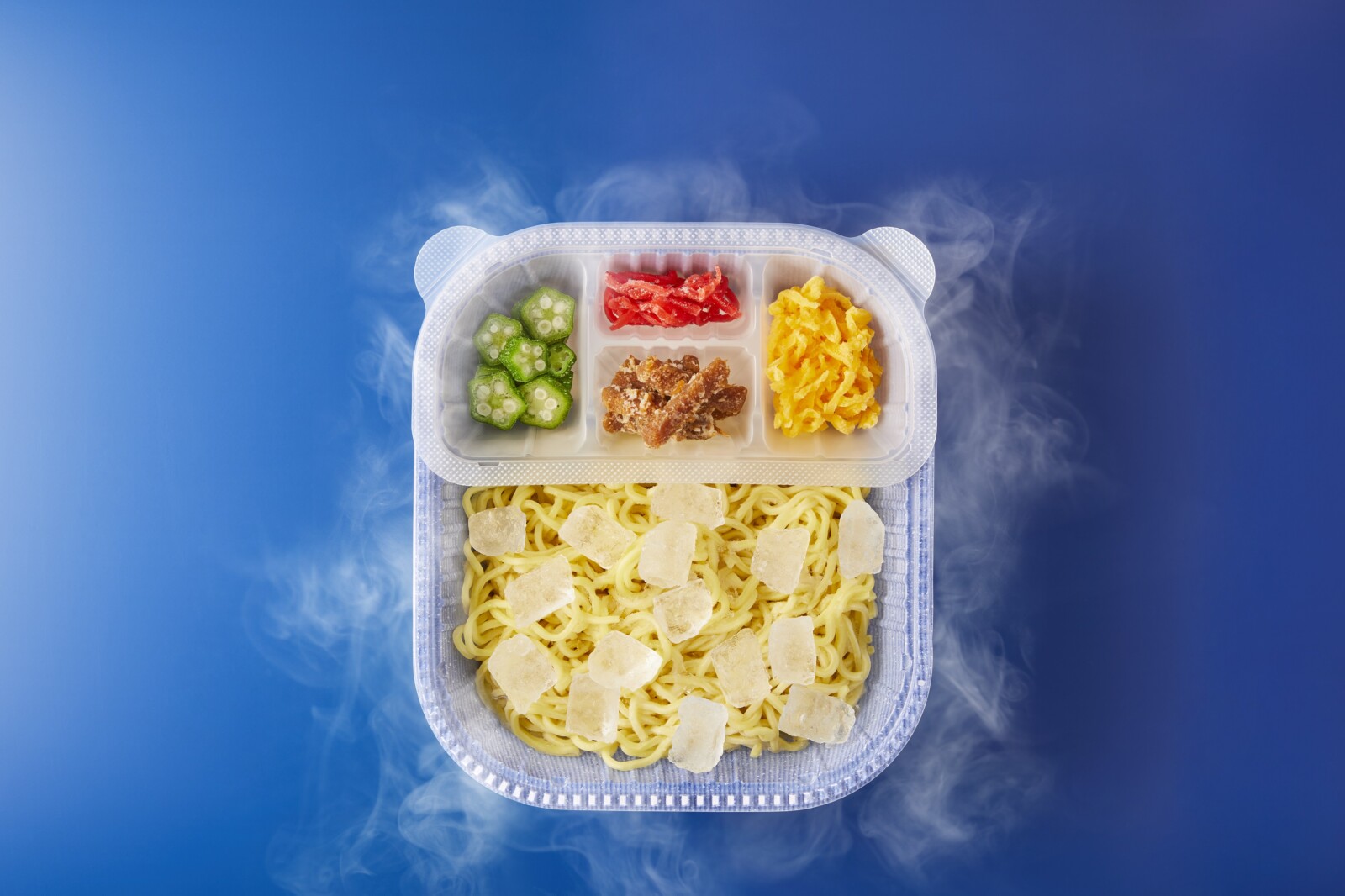 レンジでチンする「冷やし中華」を生産しているニチレイフーズ山形工場