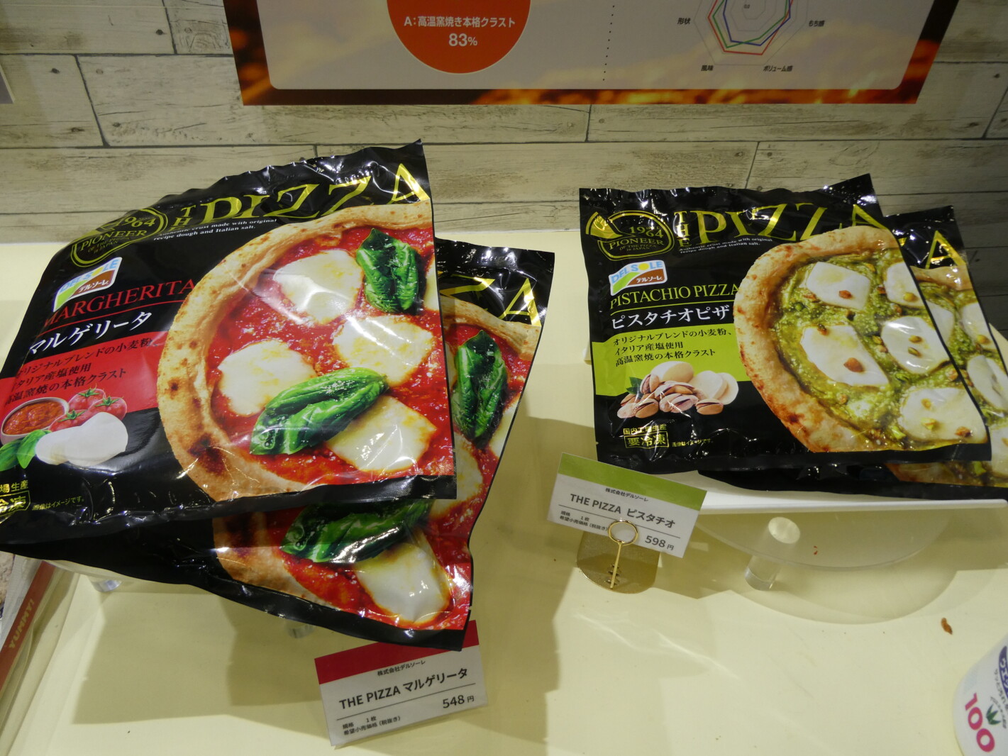 デルソーレ、家庭用冷凍ピザ「THE PIZZA」2品！ 発表前に一足早く