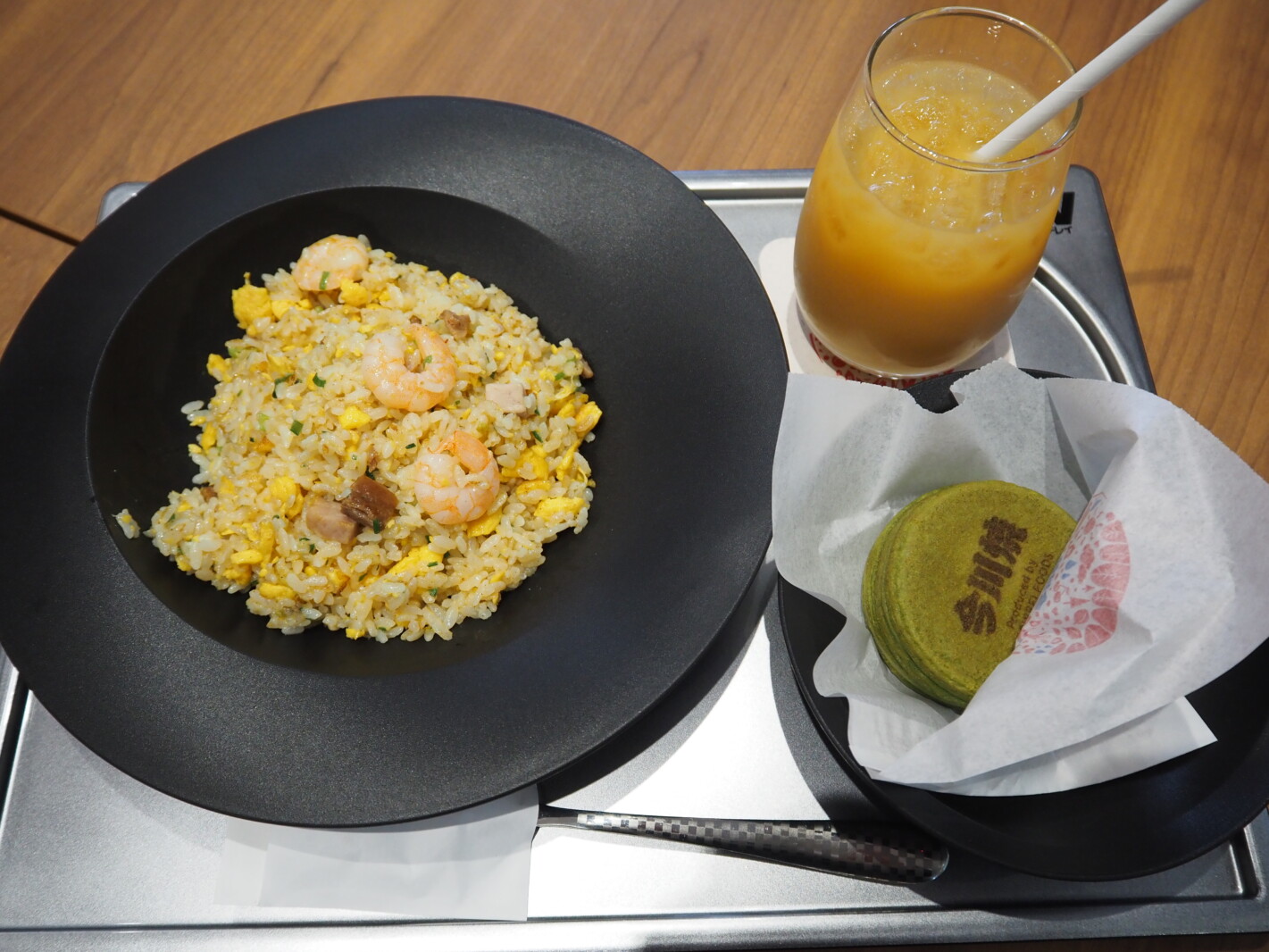 大阪・関西万博「テラスニチレイ」のカスタマイズ炒飯、プロテイン炒飯