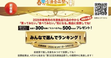 トモシアHD、３月１日から「春の冷凍食品祭り」前夜祭キャンペーン（初）実施