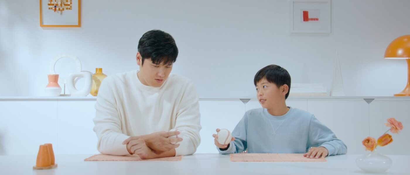 「マ・マー」×大谷選手 新CM「大谷翔平、一緒に食べる 伸びるストレート」篇、3月21日から放映　