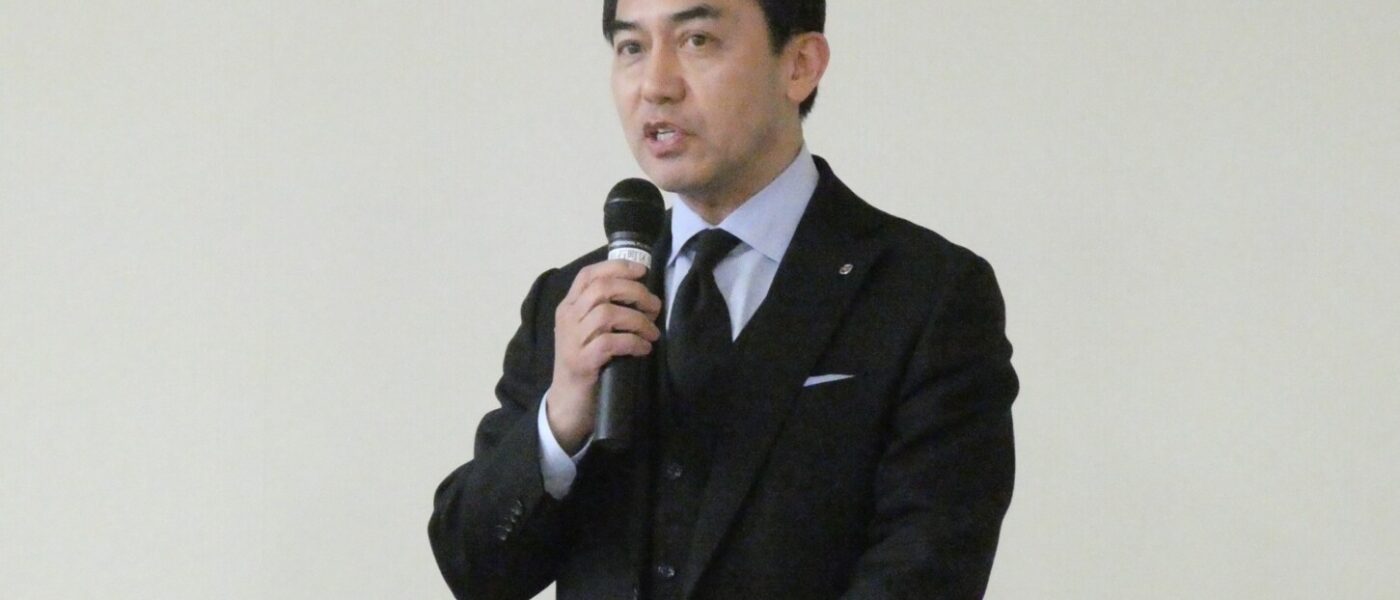 SLC佐藤健社長が講演：「美味しさ→安全→健康」へ貢献するミッションを遂行する熱い想いを語る